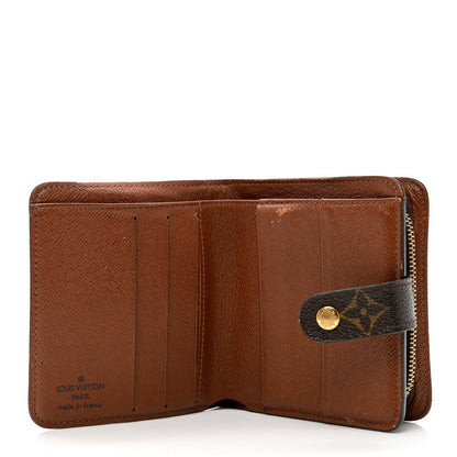 Louis Vuitton Monogram Compact Zippe Zipped Wallet 5 of 9