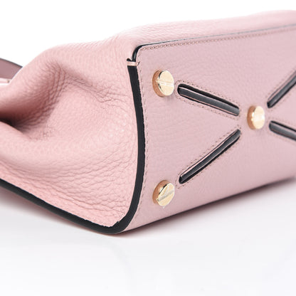 Valentino Garavani Pebbled Calfskin Small Joylock Satchel Loto 5 of 9