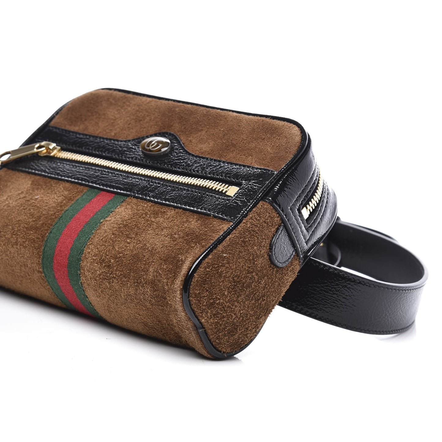 Suede Small Ophidia Belt Bag 85 34 Brown