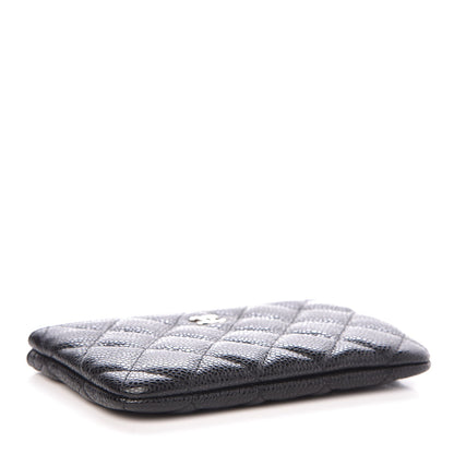 Chanel Caviar Quilted Small Cosmetic Case Black 4 of 8