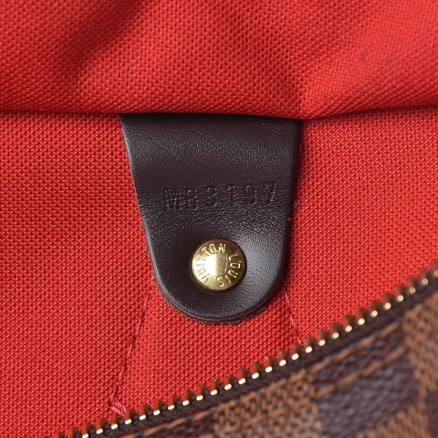 Louis Vuitton Damier Ebene Speedy 30 7 of 12