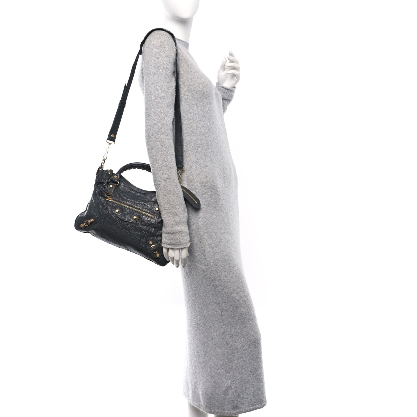 Agneau Giant 12 Gold Hardware Town Gris Fossile