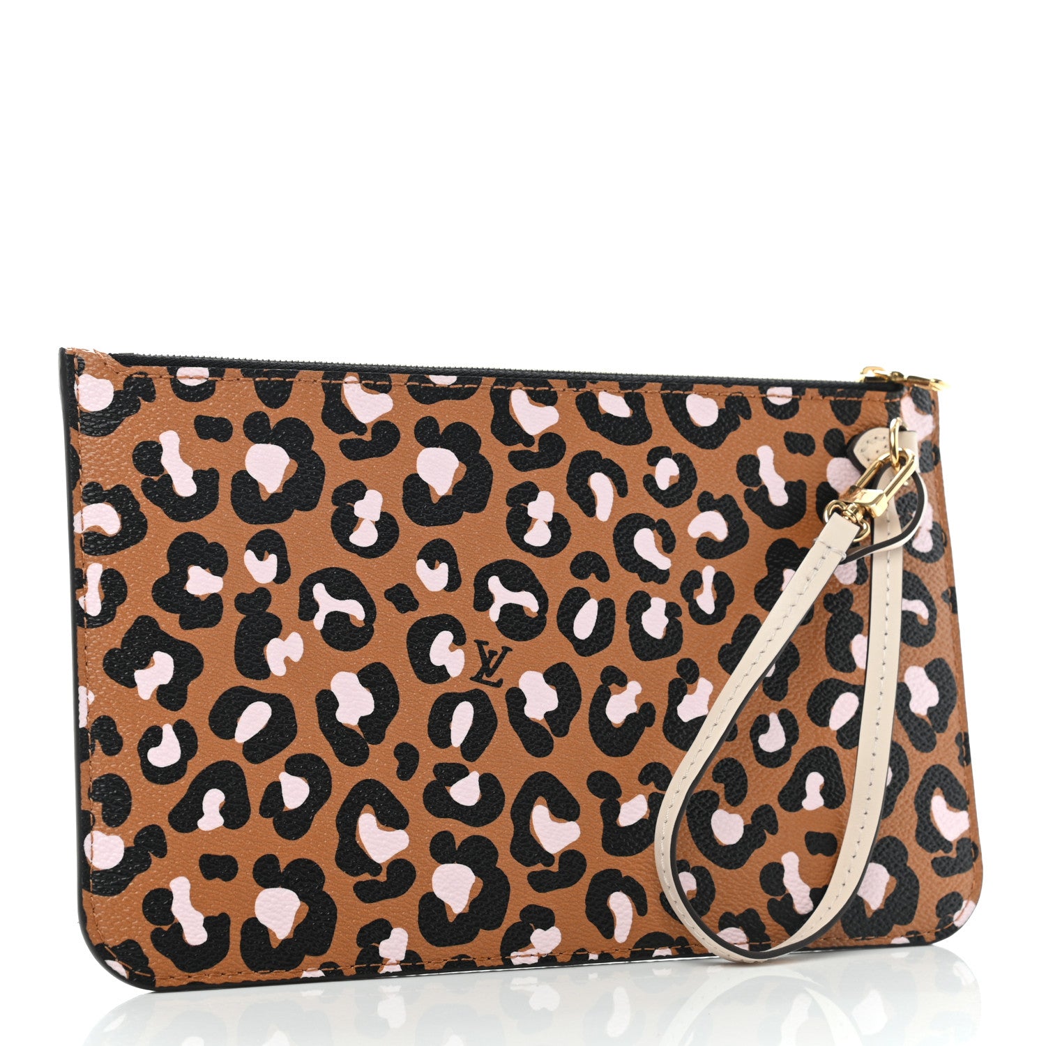 Louis Vuitton Monogram Giant Wild At Heart Neverfull MM Pochette Black 3 of 6