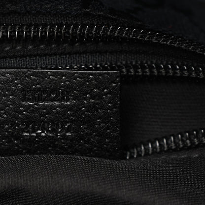 Gucci GG Monogram Small Web Handle Bucket Tote Black 7 of 10