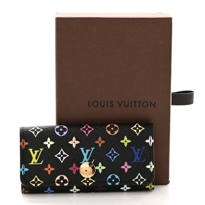 Louis Vuitton Monogram Multicolor Multicles 4 Key Holder Black Grenade 8 of 8