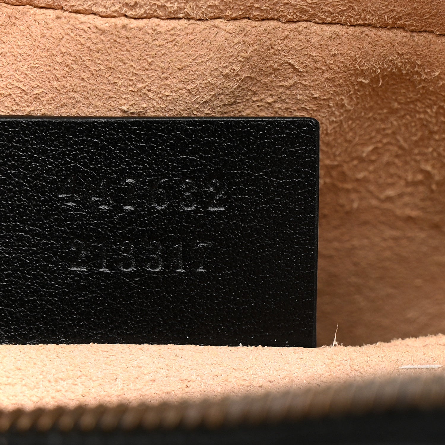 Gucci Calfskin Matelasse Small GG Marmont Chain Shoulder Bag Black 7 of 12