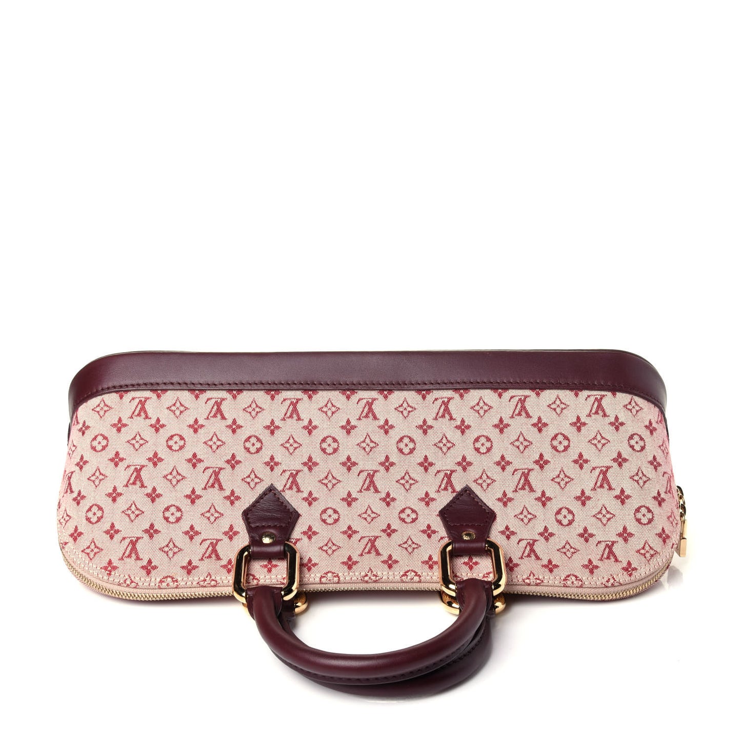 Mini Monogram Alma Long Cherry