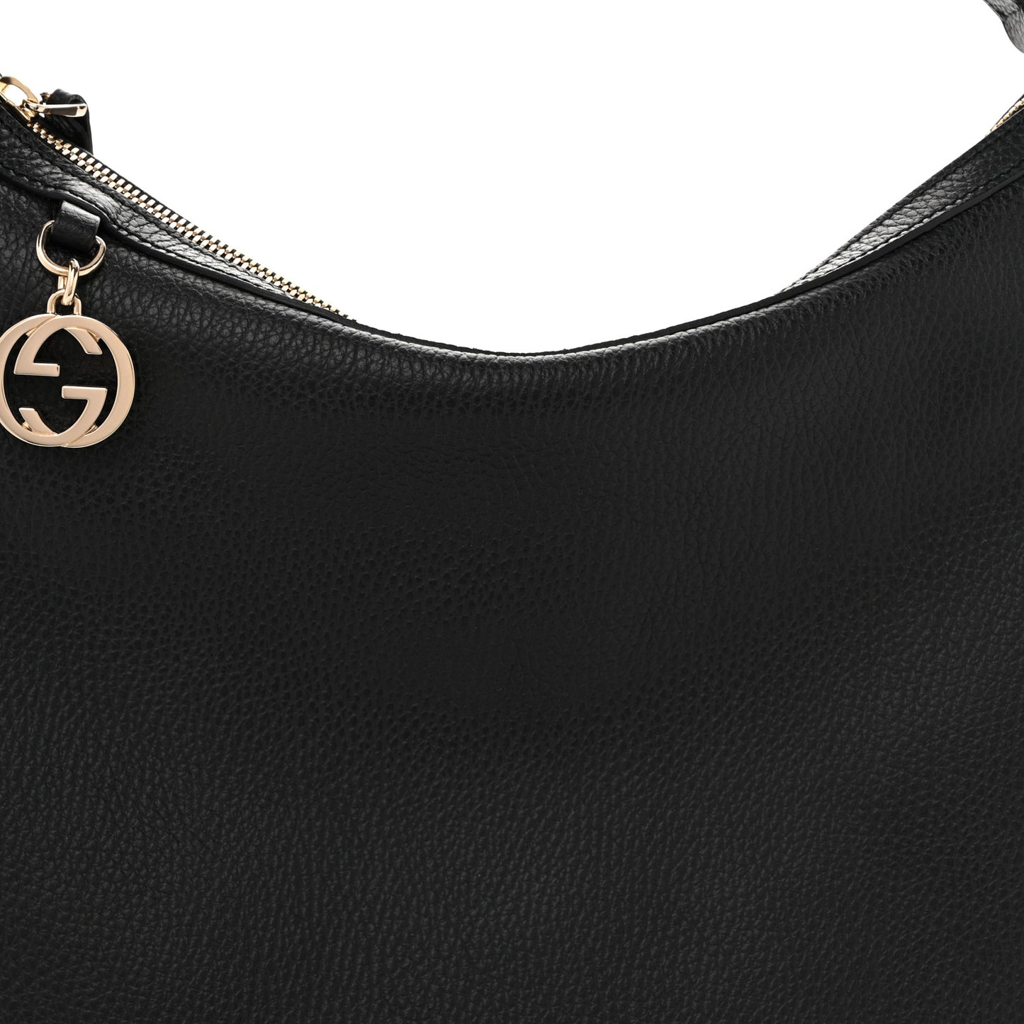 Dollar Calfskin GG Hobo Black