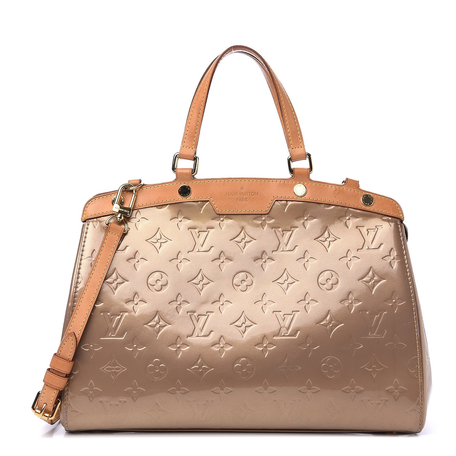 Louis Vuitton Vernis Brea MM Beige Poudre 1 of 14