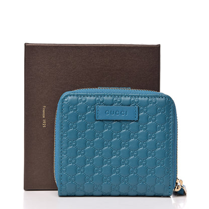 Gucci Microguccissima Compact Wallet Deep Cobalt 9 of 9