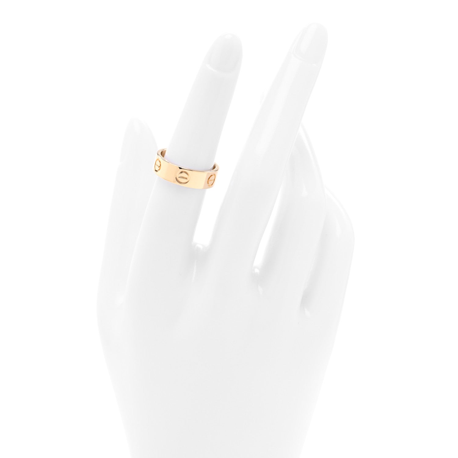 Cartier 18K Yellow Gold 5.5mm LOVE Ring 52 6 2 of 5