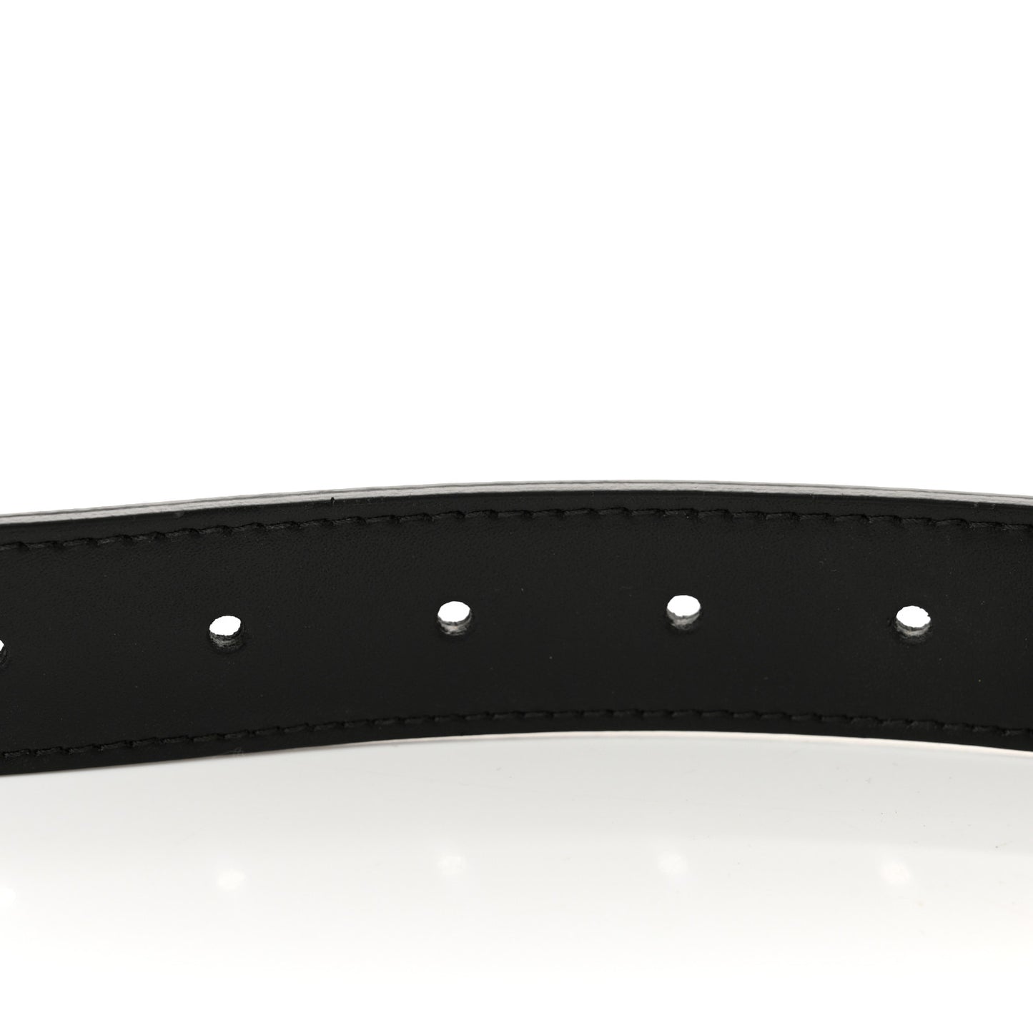 Vitello Liberty F is Fendi Bi-Color FF 1974 Embossed Envelope Belt Bag Maya Black