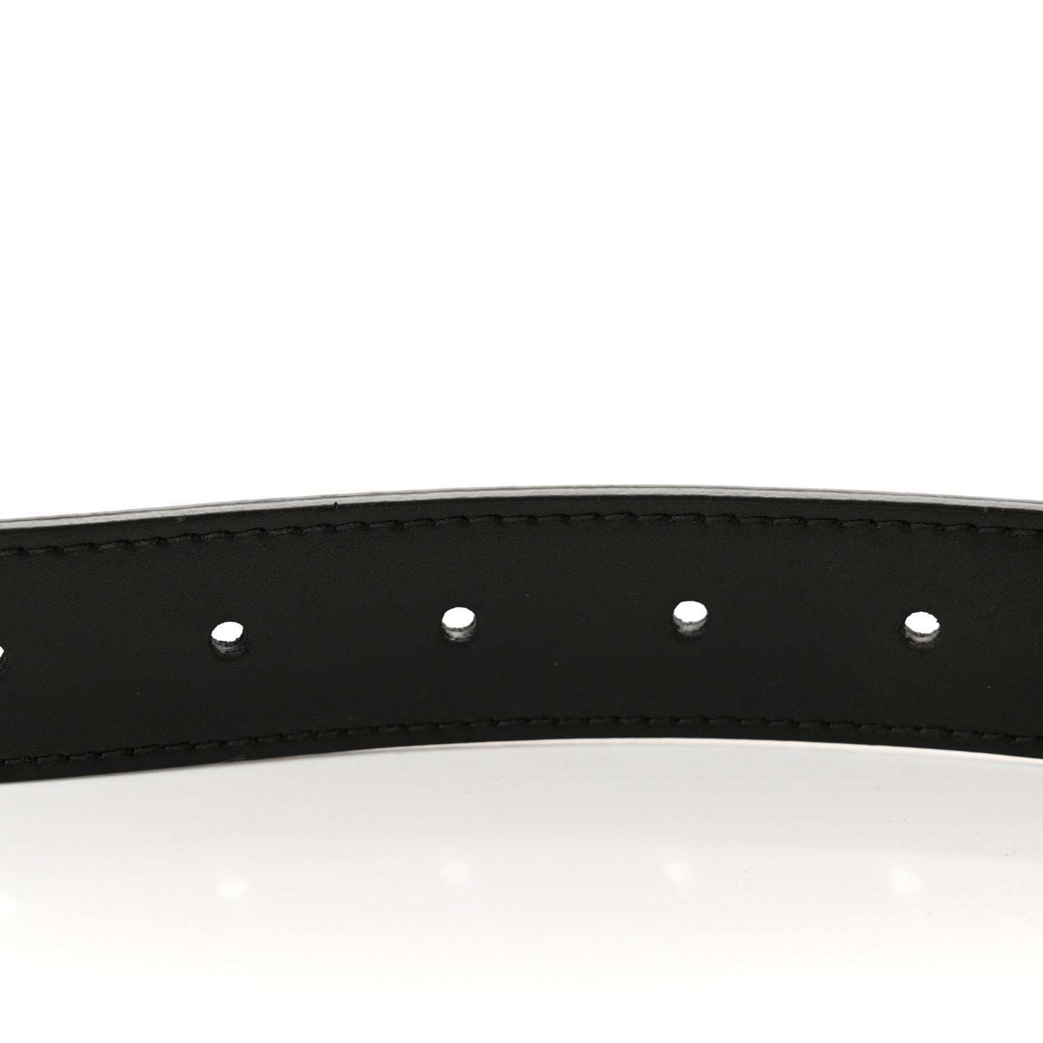 Fendi Vitello Liberty F is Fendi Bi-Color FF 1974 Embossed Envelope Belt Bag Maya Black 11 of 12