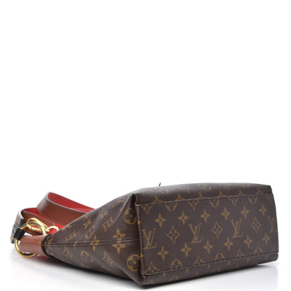 Louis Vuitton Monogram Tuileries Besace Caramel Rouge 4 of 12