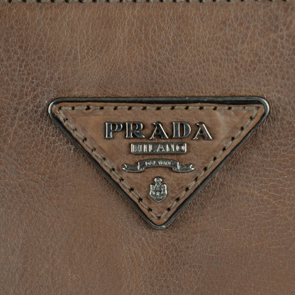 Prada Glace Calf Twin Pocket Tote Argilla 5 of 9