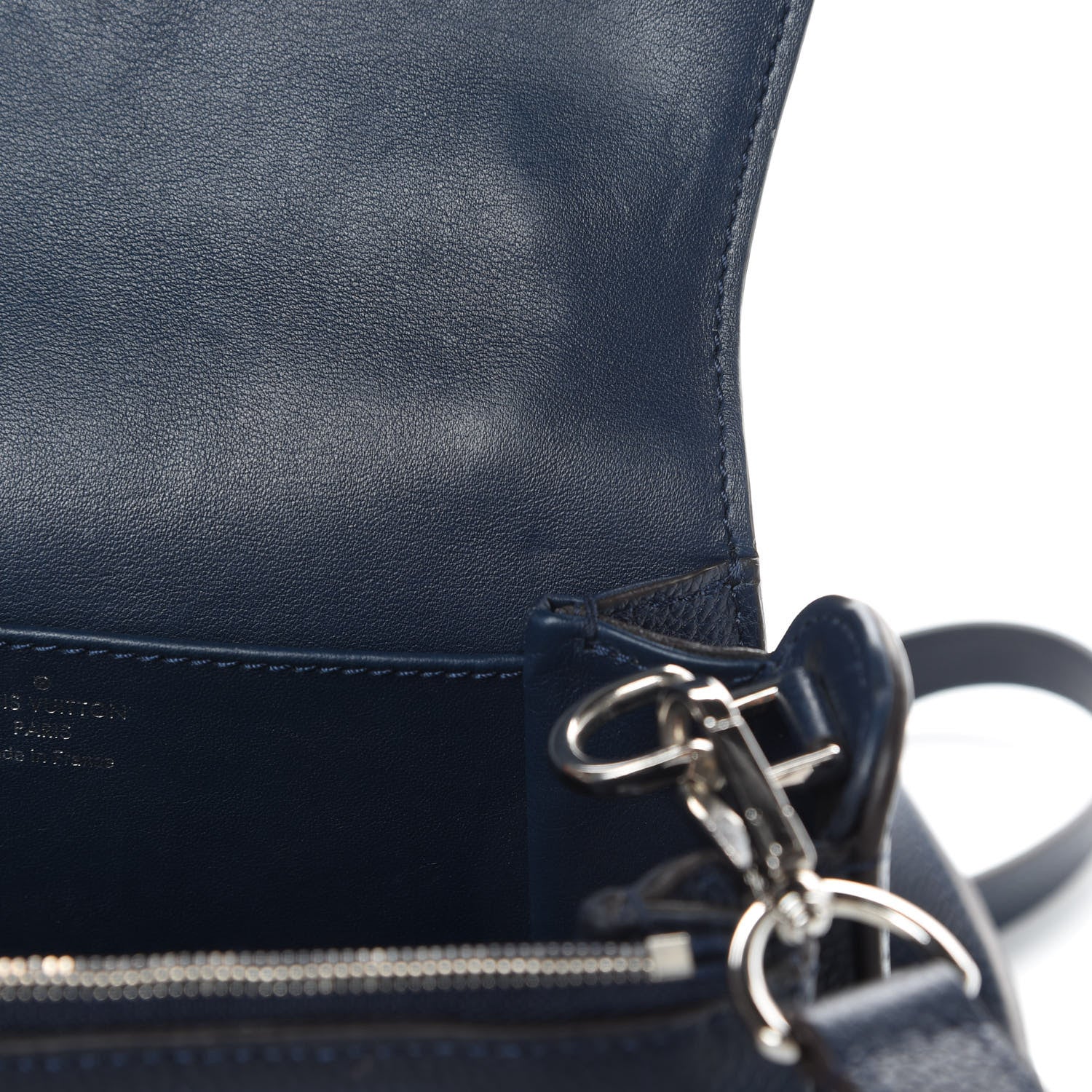 Louis Vuitton Grained Calfskin Vivienne NM Blue Marine 14 of 17