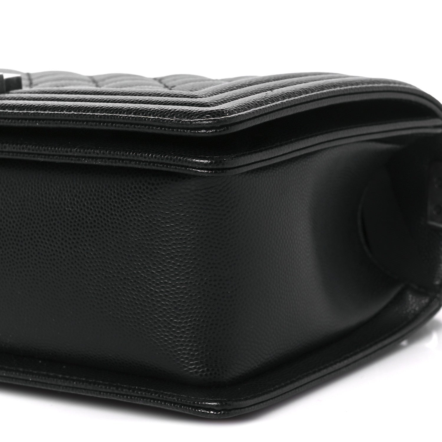 Chanel Caviar Quilted Medium Boy Flap Black 10 of 10