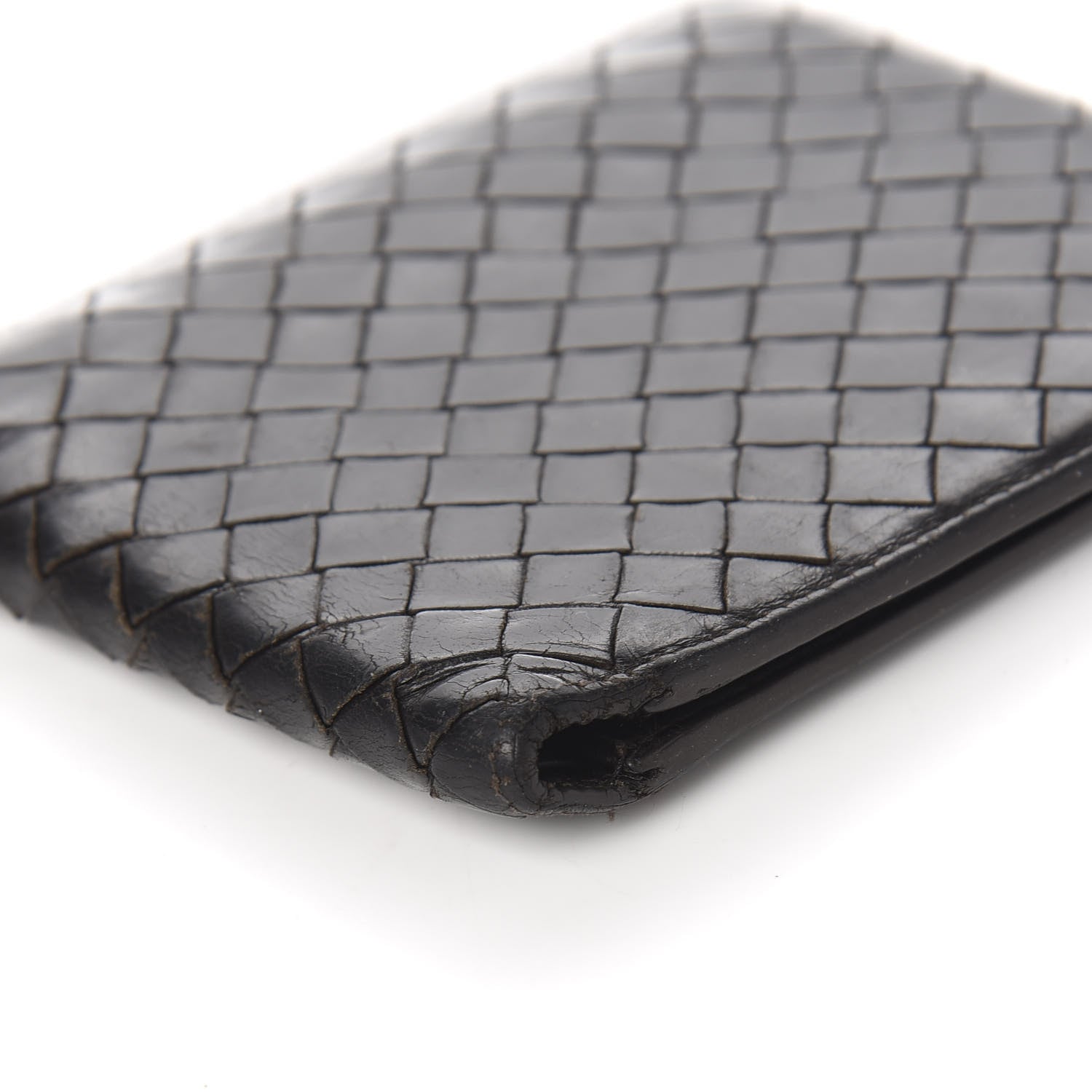Bottega Veneta Nappa Intrecciato Bi-Fold Wallet Ebano 7 of 7