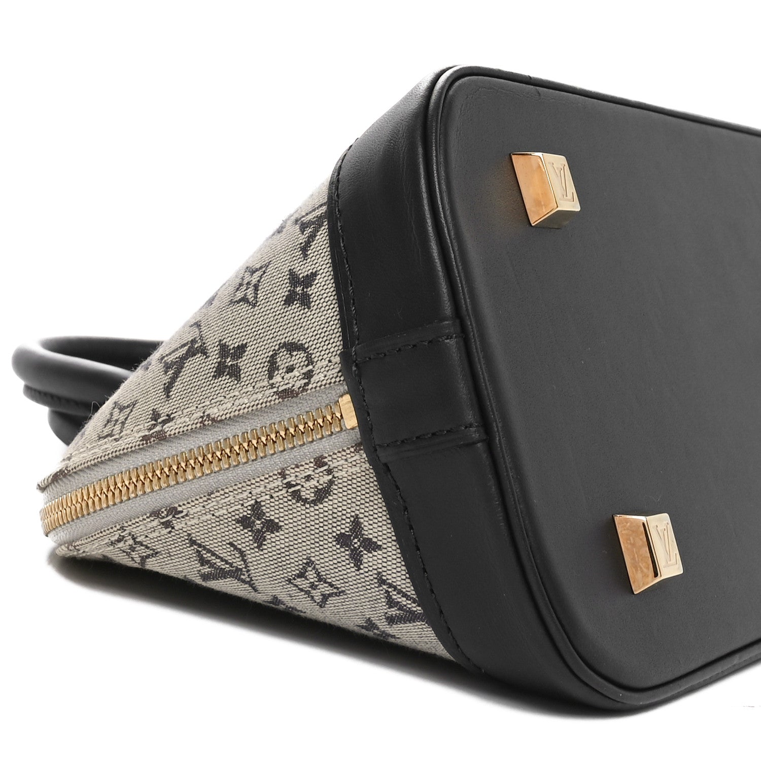 Louis Vuitton Mini Monogram Alma Long Blue 8 of 10