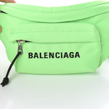 Balenciaga Nylon Small Wheel Beltpack Neon Green 8 of 10