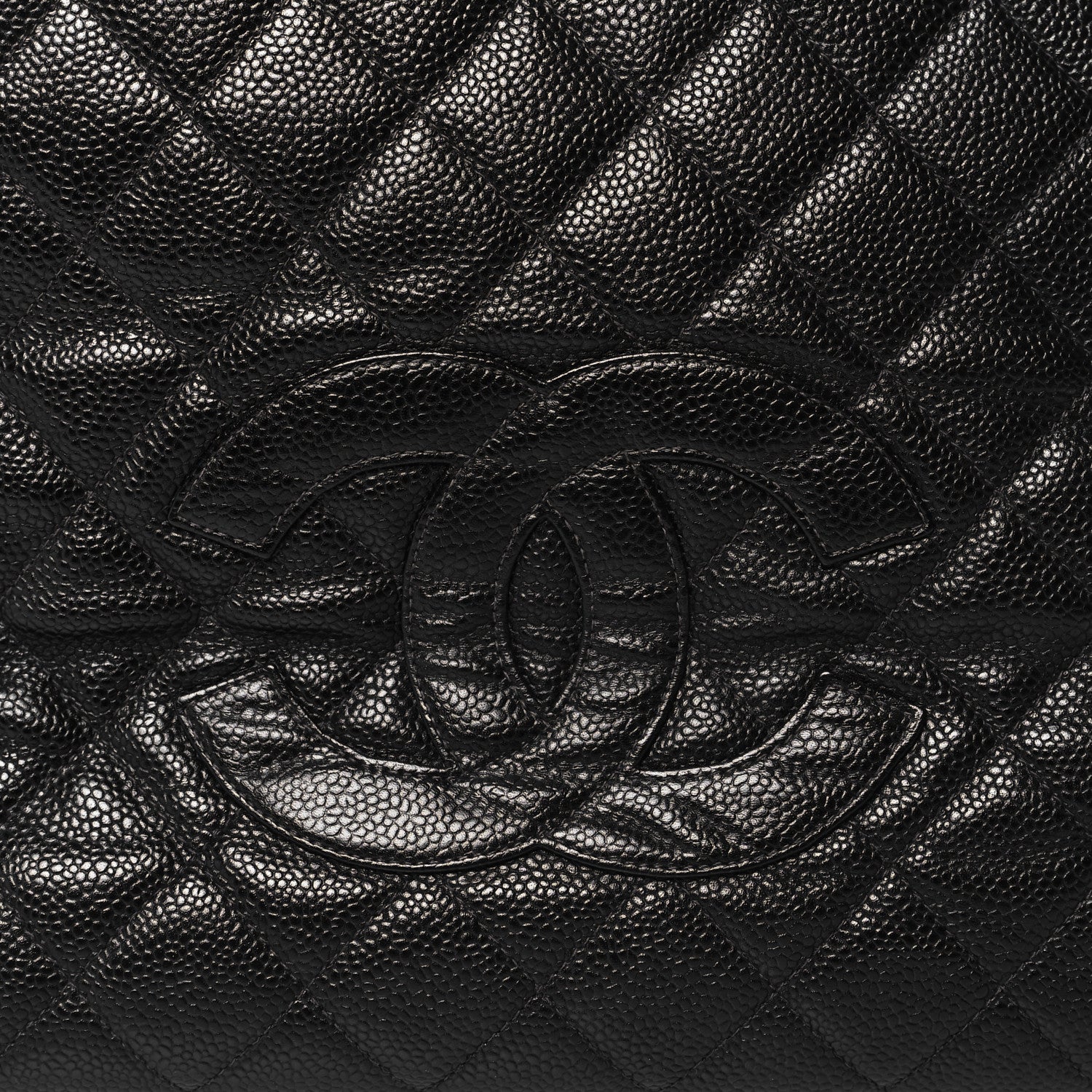 Chanel Caviar Quilted Grand Timeless Shopping Tote GTT Black 8 of 12