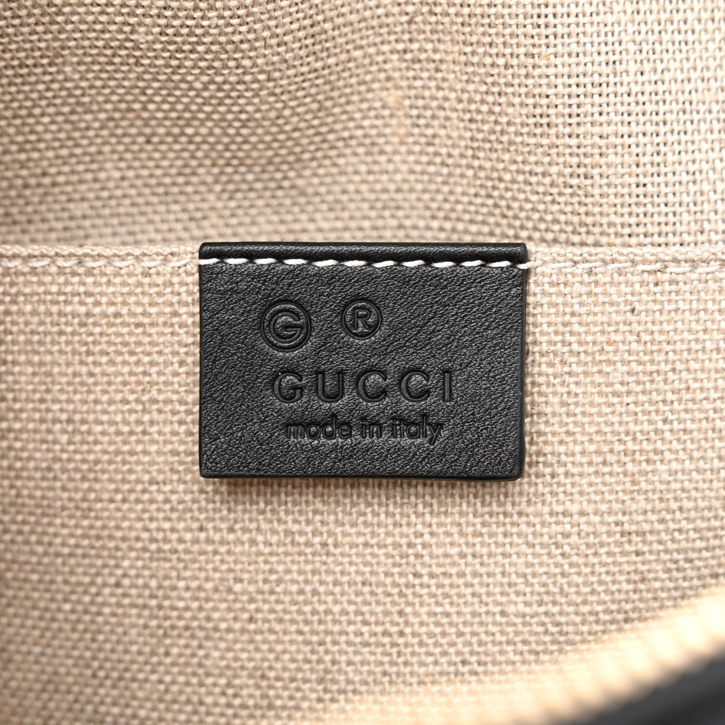 Microguccissima Mini Dome Bag Black