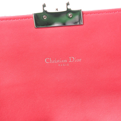 Christian Dior Lambskin Cannage Miss Dior Promenade Pouch Fuchsia 6 of 10