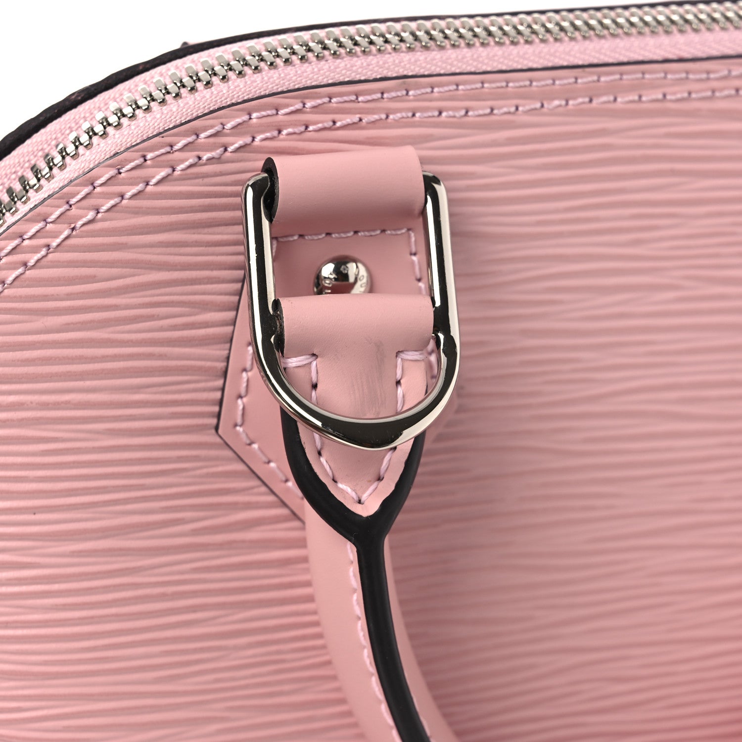 Louis Vuitton Epi Alma BB Rose Ballerine 10 of 13