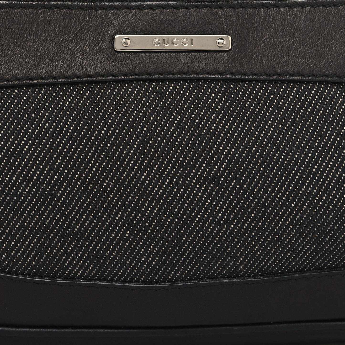Denim Web Pochette Black