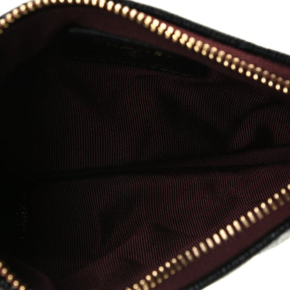 Chanel Caviar Quilted Small Cosmetic Case Black 6 of 10
