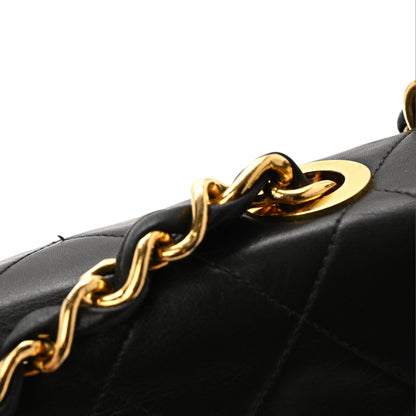 Chanel Lambskin Quilted XL Jumbo Single Flap Black 15 of 17