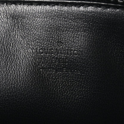 Louis Vuitton Matte Lambskin Embossed Monogram Black Out Coussin PM All Black 8 of 12