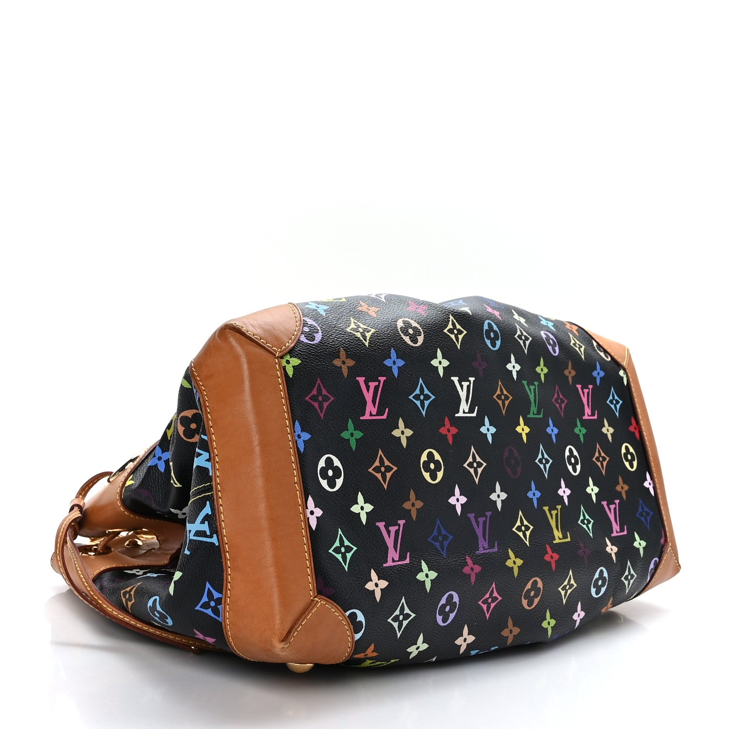 Louis Vuitton Monogram Multicolor Ursula Black 4 of 10