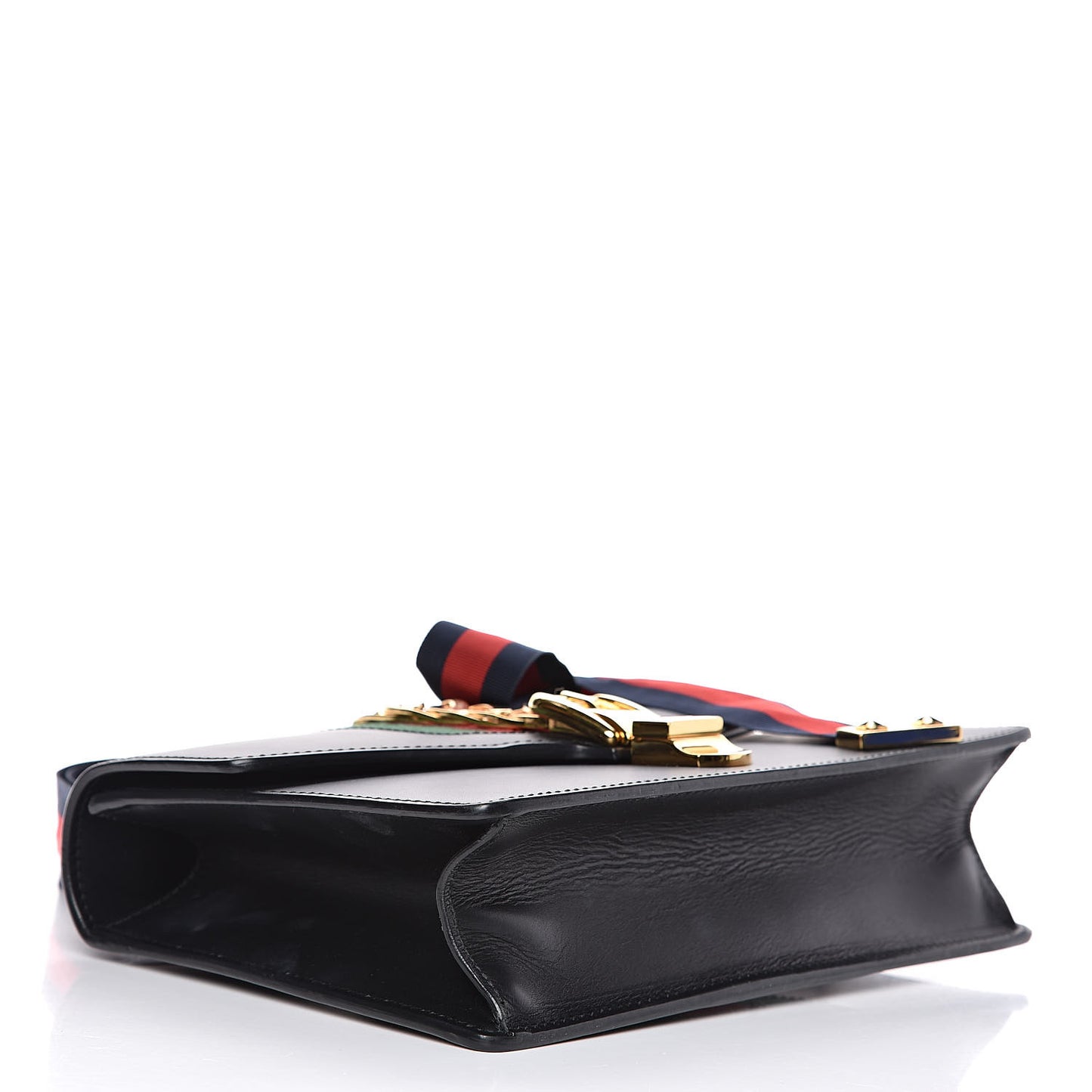 Calfskin Small Sylvie Shoulder Bag Black