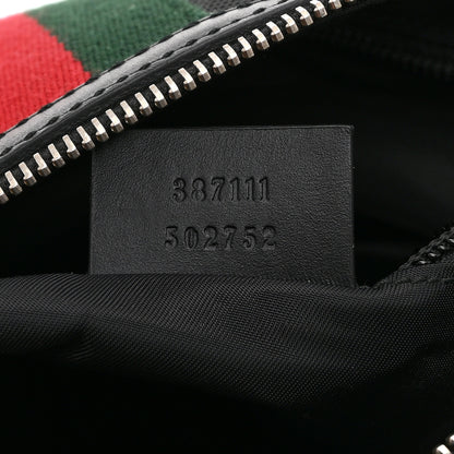 Gucci Techno Canvas Web Messenger Bag Black 7 of 11