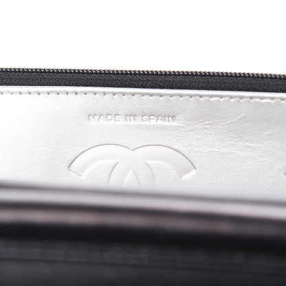 Chanel Calfskin Quilted Cambon Wallet On Chain WOC Black 7 of 13