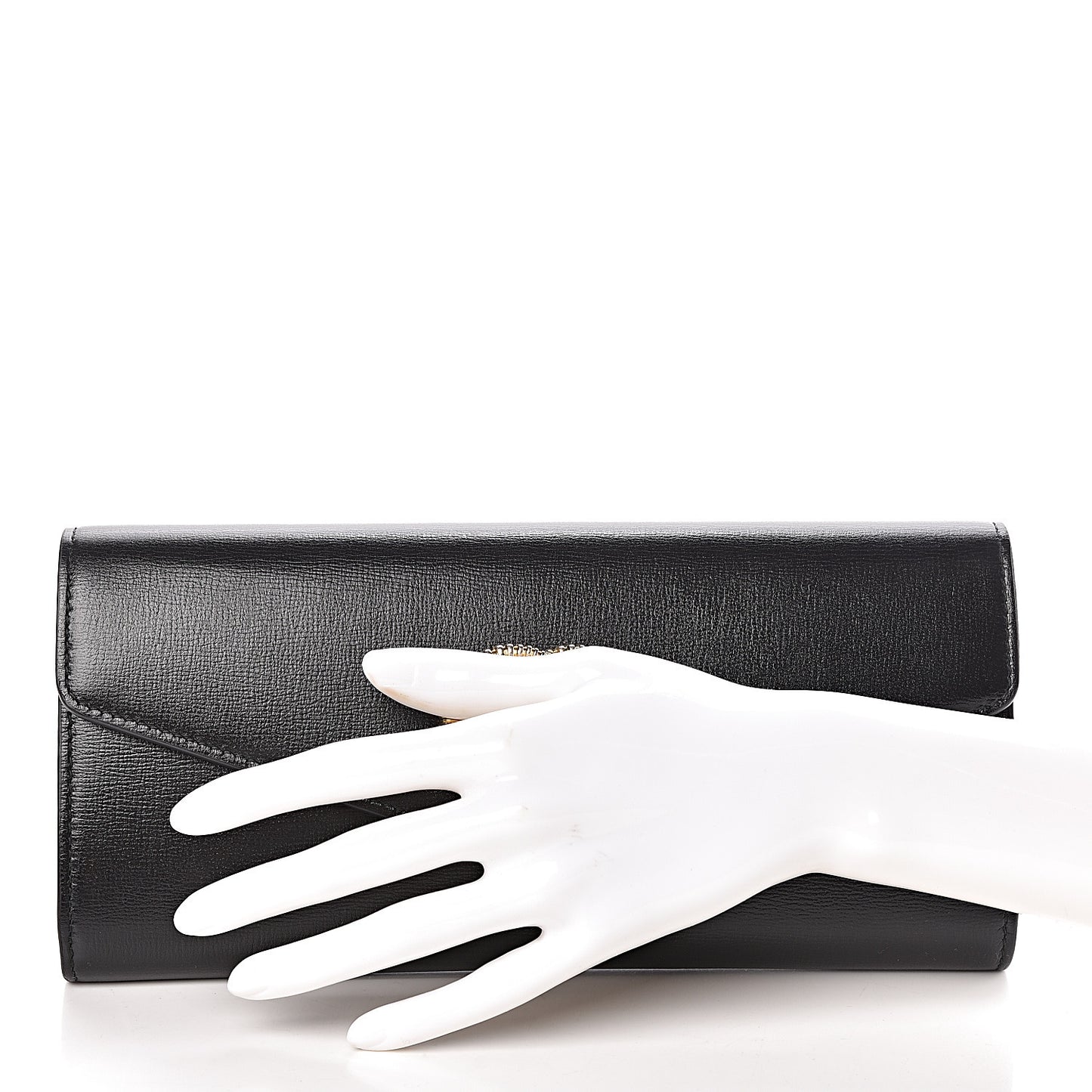 Calfskin Torchon GG Broadway Envelope Clutch Black