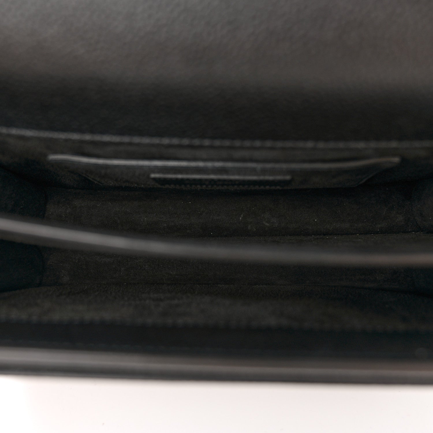 Saint Laurent Grained Calfskin Medium Monogram Sunset Black 5 of 10