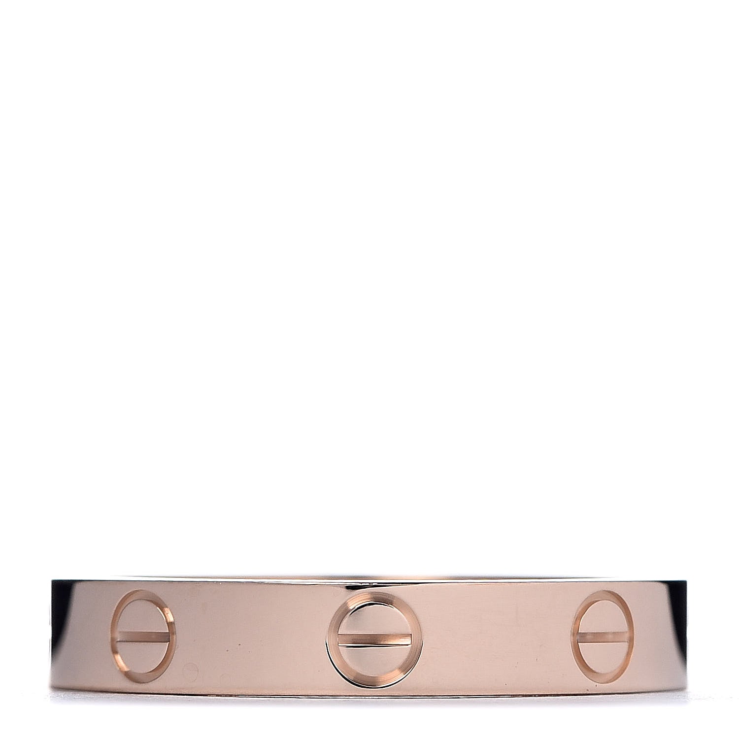 Cartier 18K Pink Gold 3.5mm LOVE Wedding Band Ring 57 8 3 of 4