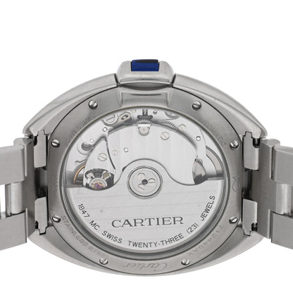 Cartier Stainless Steel 35mm Cle De Cartier Automatic Watch 4 of 4