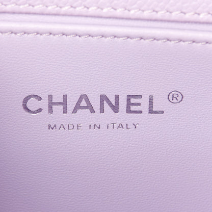 Chanel Caviar Quilted Medium Boy Flap Light Purple 6 of 10