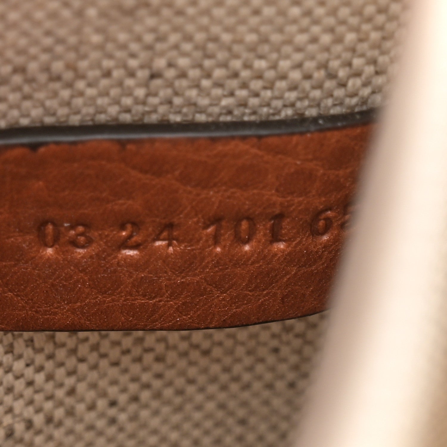 Chloe Shiny Grained Calfskin Medium Woody Tote Tan 7 of 11