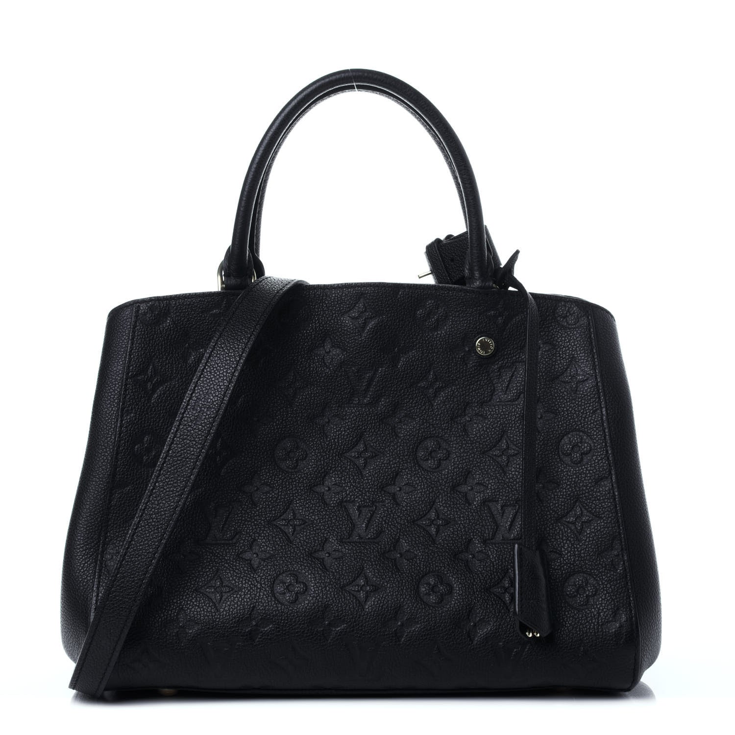 Louis Vuitton Empreinte Montaigne MM Black 1 of 4