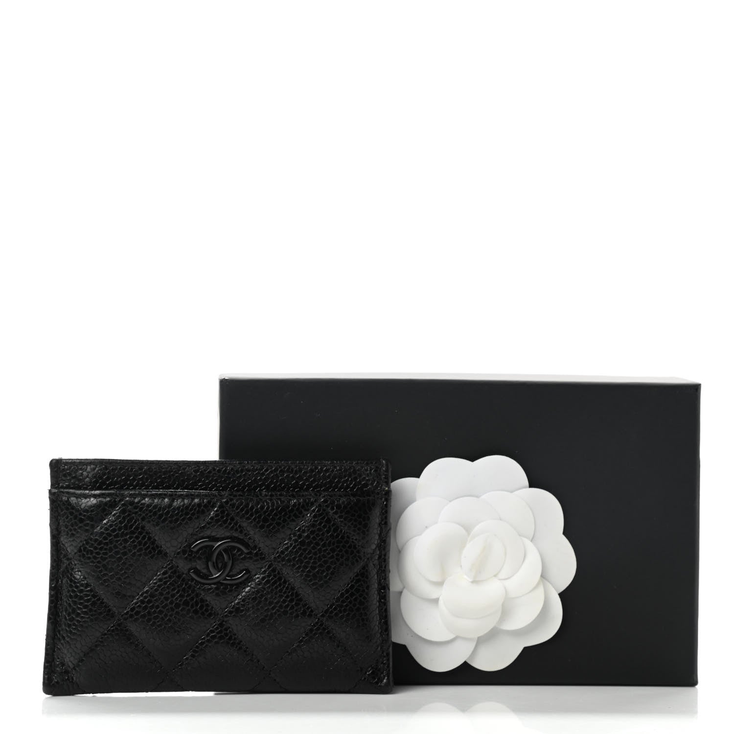 Chanel Caviar Quilted Incognito Card Holder Black 9 of 10