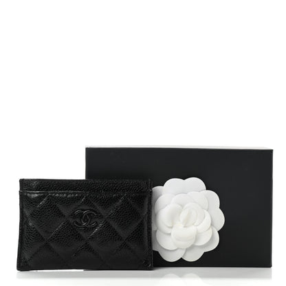 Chanel Caviar Quilted Incognito Card Holder Black 9 of 10