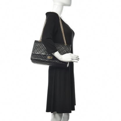 Chanel Aged Calfskin Quilted 2.55 Reissue 227 Flap Black 2 of 10