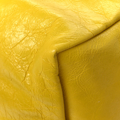 Gucci Fluffy Calfskin Morpheus Convertible Backpack Smile Yellow 10 of 12