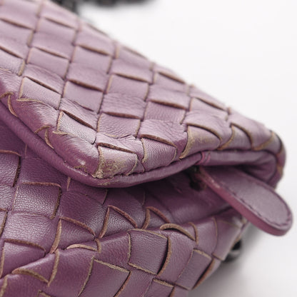 Bottega Veneta Nappa Intrecciato Small Chain Crossbody Corot 9 of 10