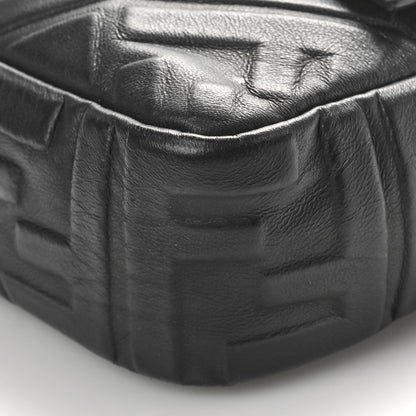 Fendi Nappa FF 1974 Embossed Baguette Black 10 of 10