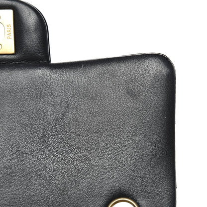 Chanel Lambskin Quilted Mini Rectangular Flap Black 14 of 16